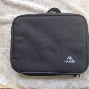 Matein Travel bag with organizer for cables / electronics M 1225 Black